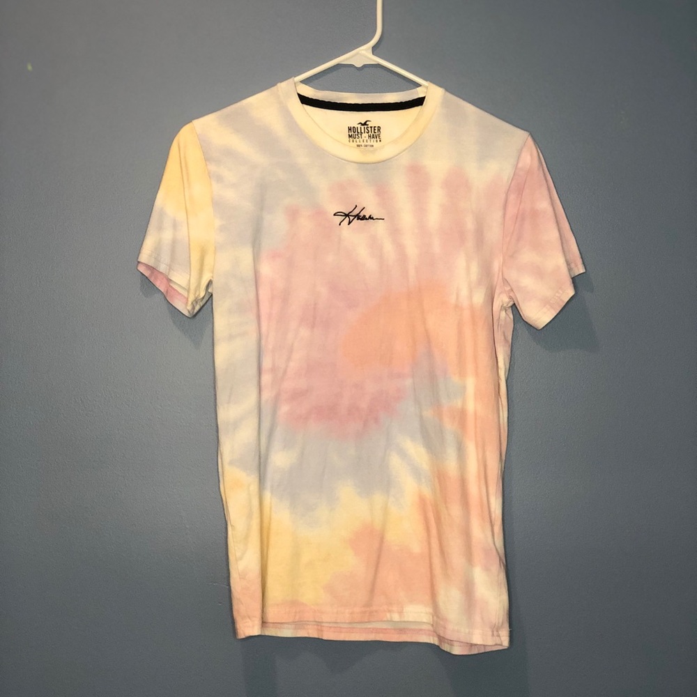 Hollister Pastel Tie Dye Tee